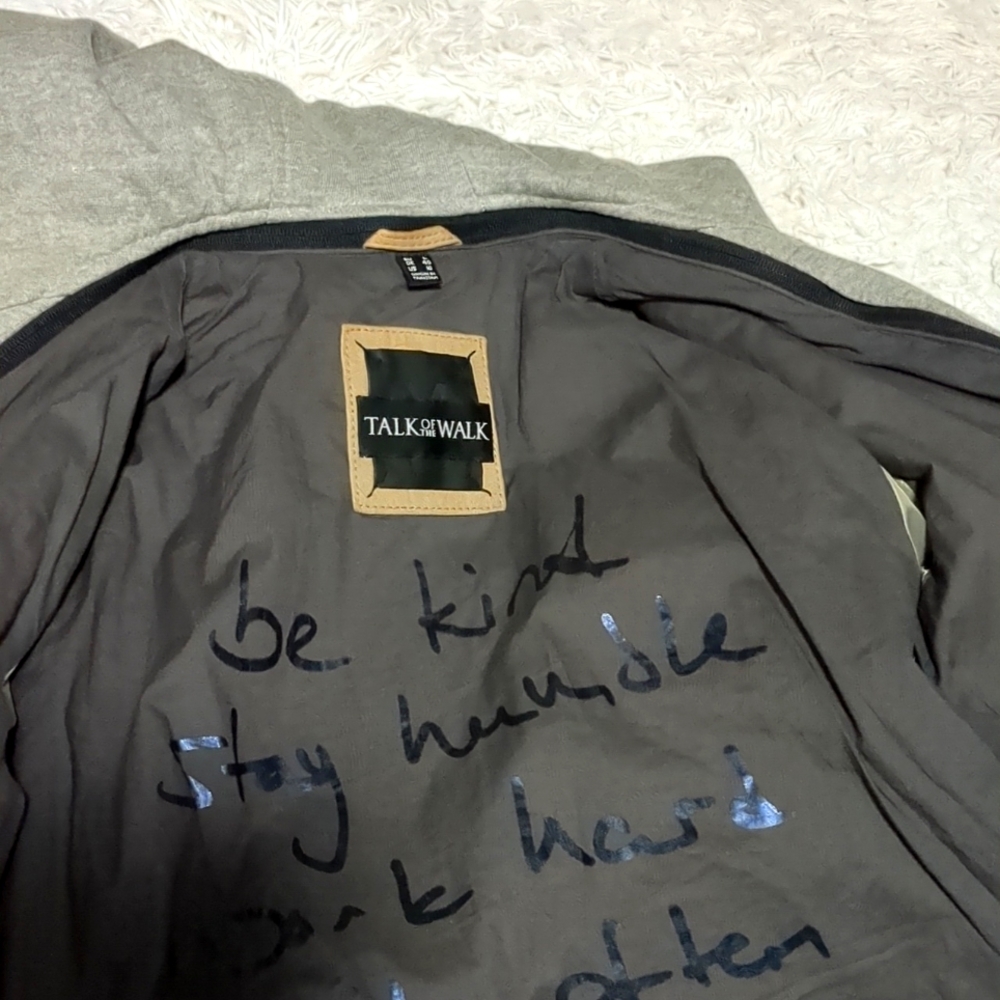 Lambskin utility jacket